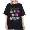 Dungeons & Dragons When Someone Attacks One Party Member We All Roll For Initiative T-Shirt – Hilarious D&D Meme Gift for Board Gamers