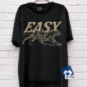 Easy Tiger Vintage-Inspired Retro Tee – Trendy & Oversized Festival Shirt