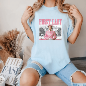 Elon Musk First Lady 2024 shirt – Unisex Heavy Cotton Tee – Comfort, Basic