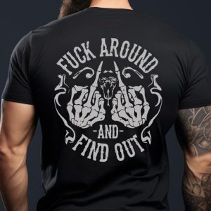 FAFO Graphic T-shirt casual lightweight softstyle Tee