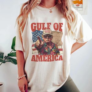 Funny Trump Gulf of America Shirt, Viral Gulf of Mexico to Gulf of America, Gulf of America Trump Shirt, Funny Trump Shirt