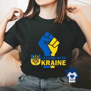I Stand With Ukraine T-Shirt – Show Your Support for Freedom & Peace!