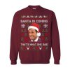 Michael Scott That’s What She Said Ugly Christmas Sweatshirt, The Office Movie Shirt, Funny Sweater, Gift For Men And Women, Full Sizes, Crewneck Fit 8385889861830