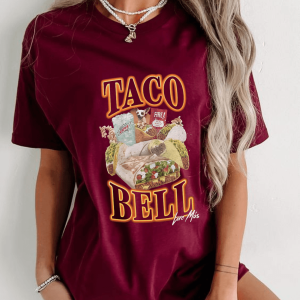 NEW SHIRT Taco Bell 90’s Bootleg Tee For Women, man