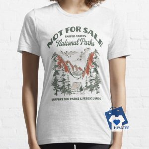 National Parks NOT FOR SALE Retro Graphic Tee – Protect Our Public Lands