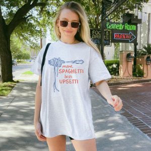 Spaghetti Shirt, Funny Food Shirt, Foodie T Shirt, Food Humor, Funny Saying TShirt, Silly T-Shirt, Retro Graphic Tee, Vintage Aesthetic