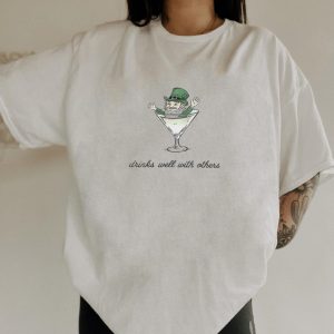 St. Patrick's Day Tee for Women – Leprechaun Martini Cocktail, Funny St. Patty’s Day Shirt 2 St Patricks Day Tee for Women Leprechaun Martini Cocktail Funny St Patty's Day Shirt 3