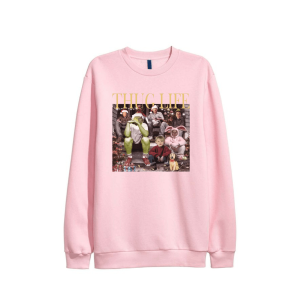 Thug Life Christmas Shirt, Christmas Sweatshirt, Christmas Movie Shirt, Gifts for Women Holiday Crewneck Xmas