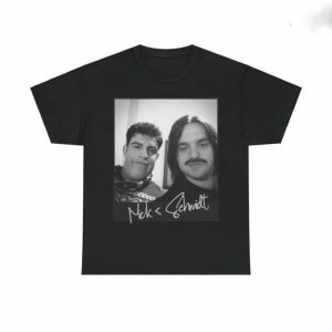 Vintage Nick Miller & Winston Schmidt College Selfie T-Shirt – The Ultimate New Girl Fan Merch