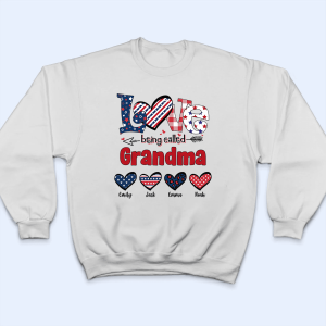 4th Of July Love Being Called Grandma 5