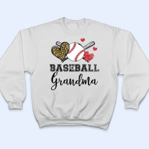 Baseball Grandma Leopard Heart 3 Baseball Grandma Leopard Heart 4