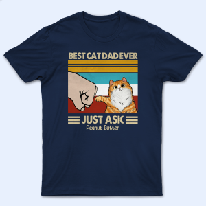 Best Cat Dad Ever Fist bump