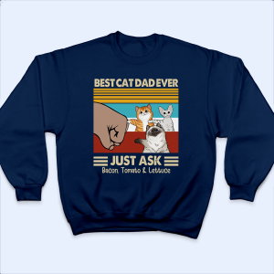 Best Cat Dad Ever Fist bump 3