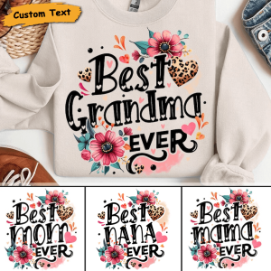 Best Grandma Ever Retro Boho Best Grandma Ever Retro Boho