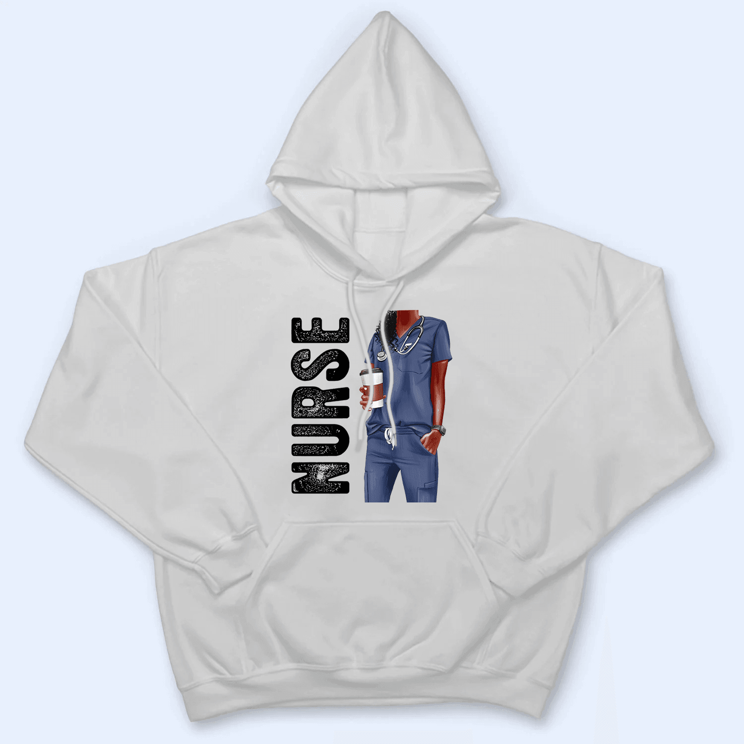Black Nurse - Personalized Custom T Shirt Black Nurse - Personalized Custom T Shirt