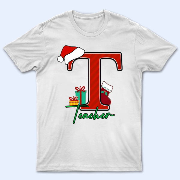 Christmas Alphabet With Name