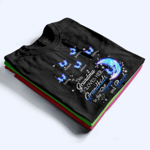 Custom Grandma T-shirt - Loves To The Moon & Back 2 Custom Grandma T shirt Loves To The Moon Back 3