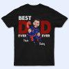 Custom Photo Best Dad Ever Super Hero