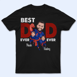 Custom Photo Best Dad Ever Super Hero Custom Photo Best Dad Ever Super Hero