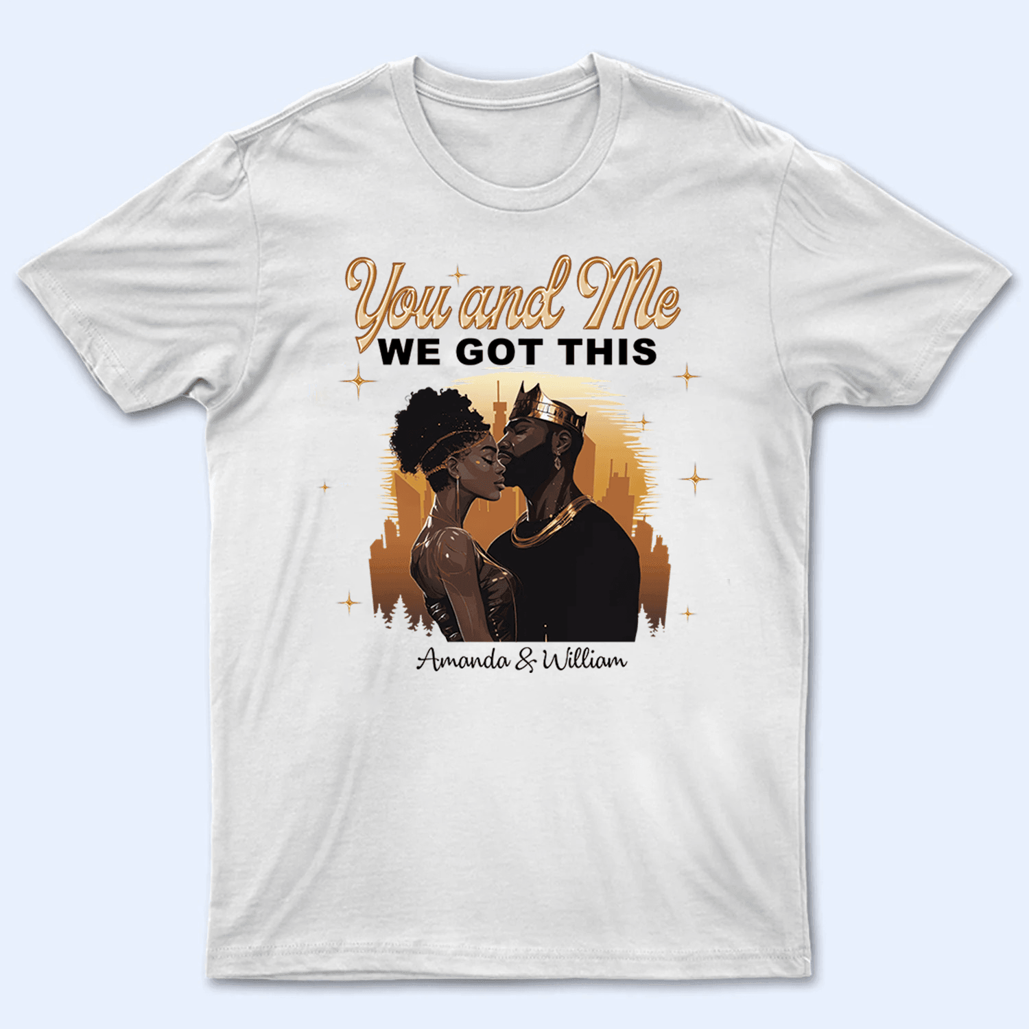 Custom Photo Black African Couple Personalized Gift For Valentine Custom Photo Black African Couple Personalized Gift For Valentine