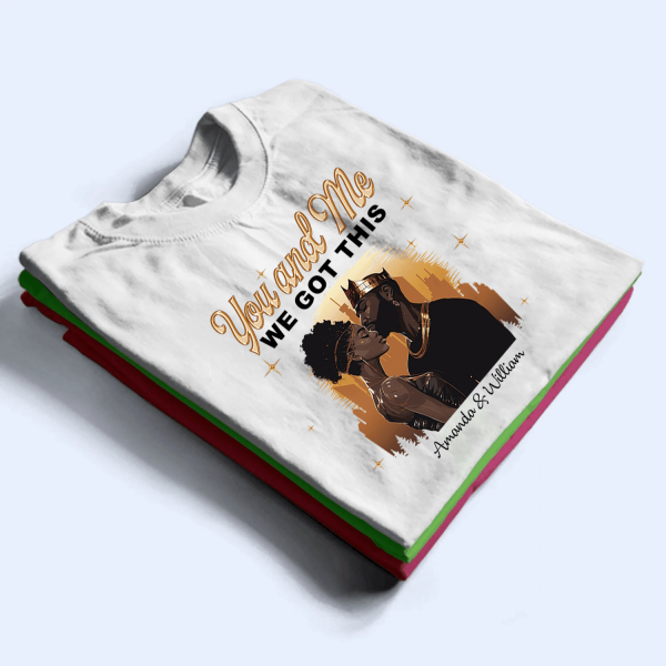 Custom Photo Black African Couple  Personalized Gift For Valentine