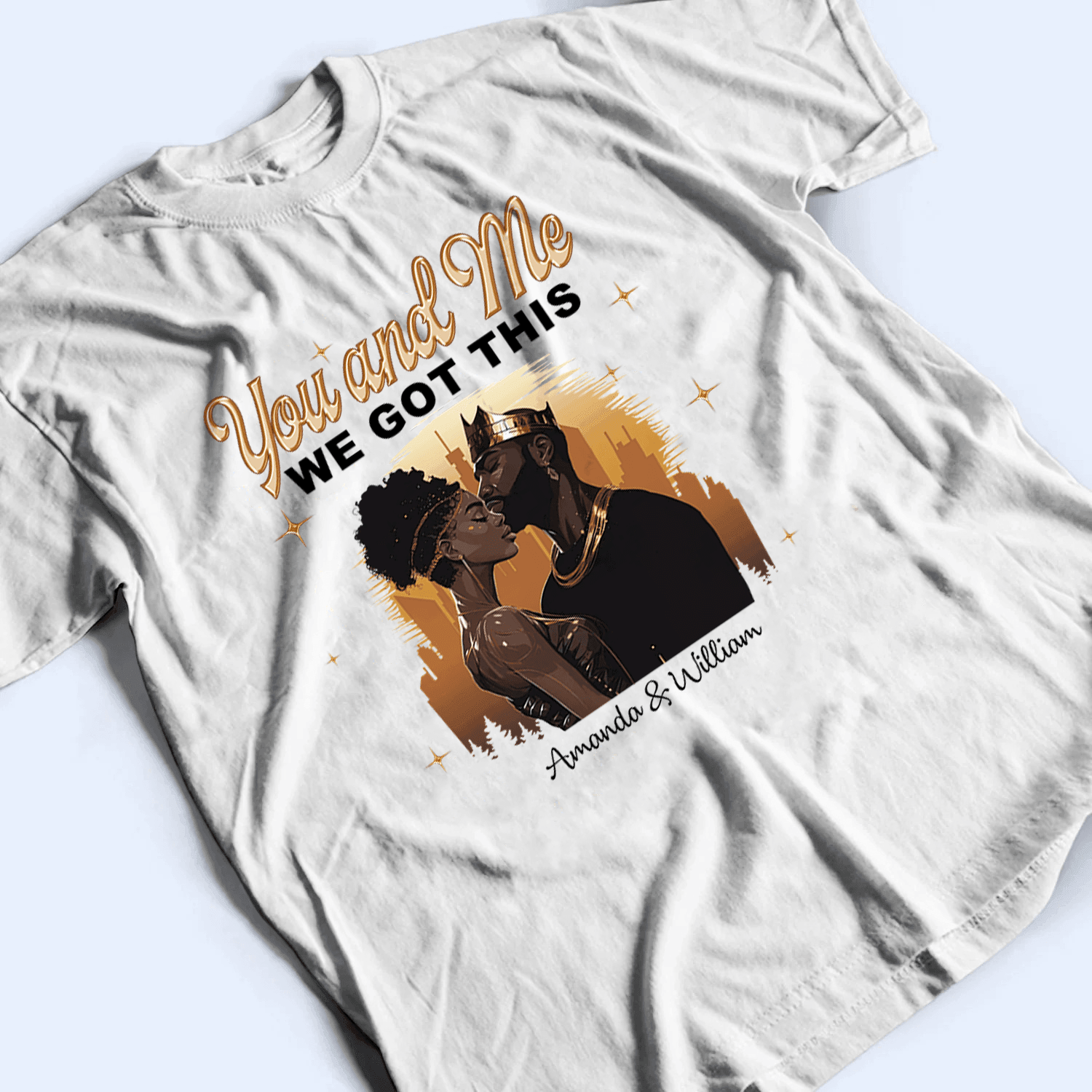 Custom Photo Black African Couple Personalized Gift For Valentine Custom Photo Black African Couple Personalized Gift For Valentine