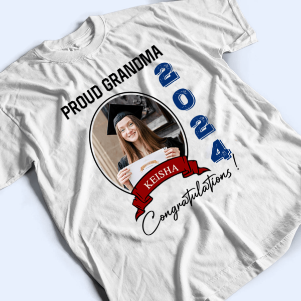Custom Photo Congratulations, Graduate 2024