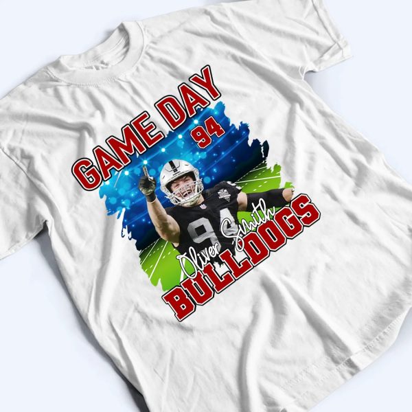 Custom Photo Football Game Day
