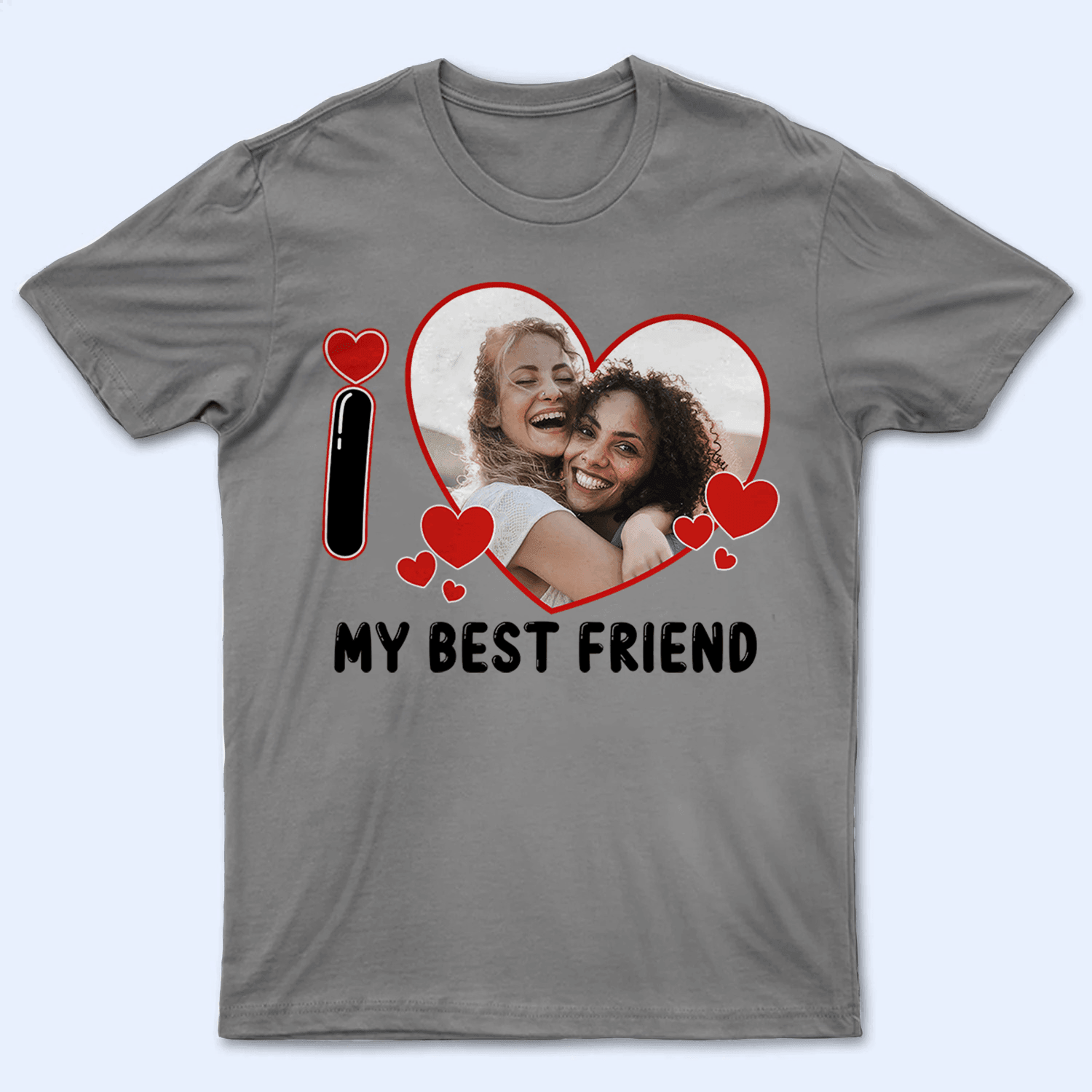 Custom Photo I Love Heart Custom Photo I Love Heart