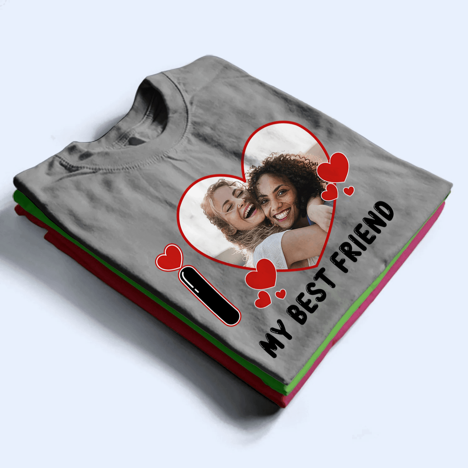 Custom Photo I Love Heart Custom Photo I Love Heart