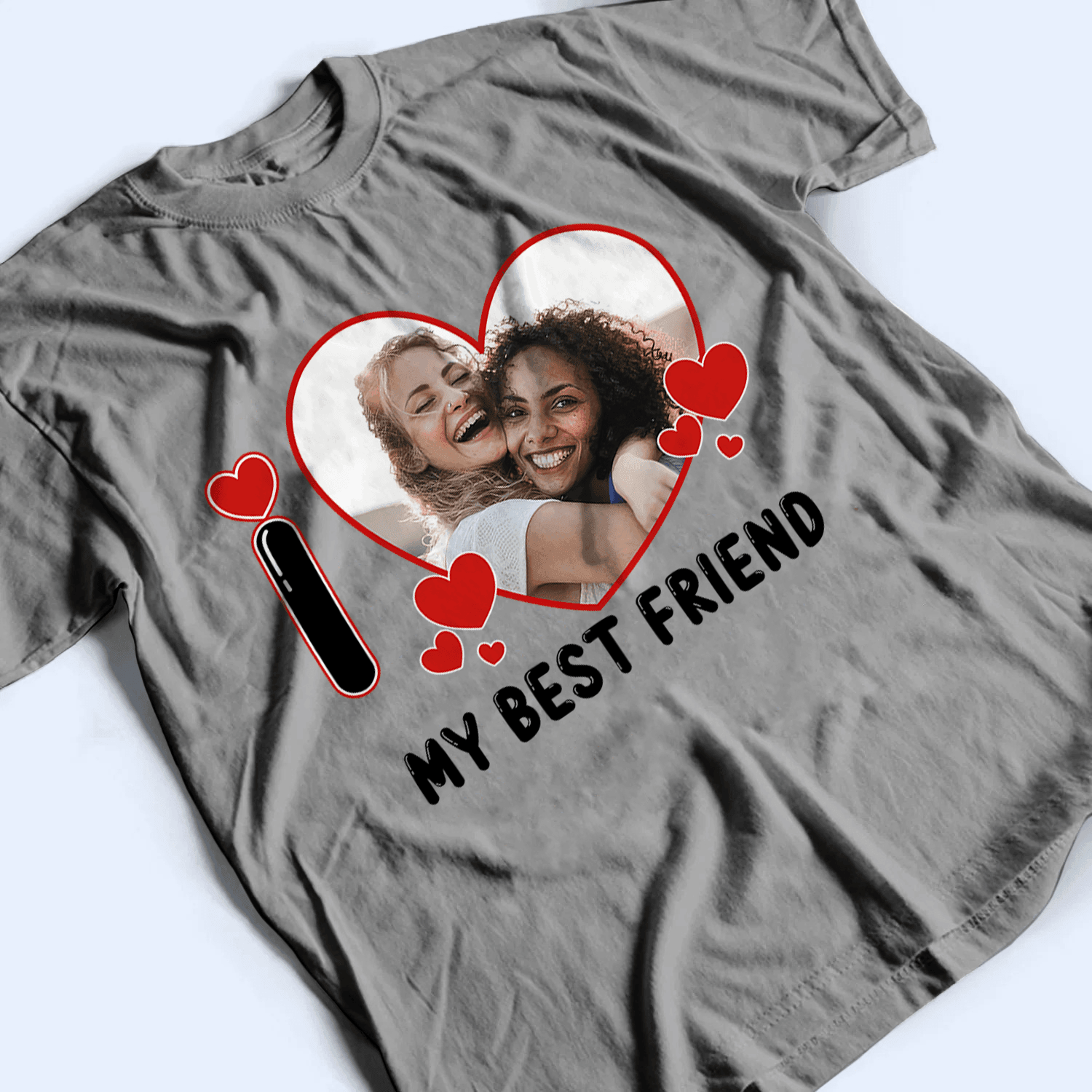 Custom Photo I Love Heart Custom Photo I Love Heart