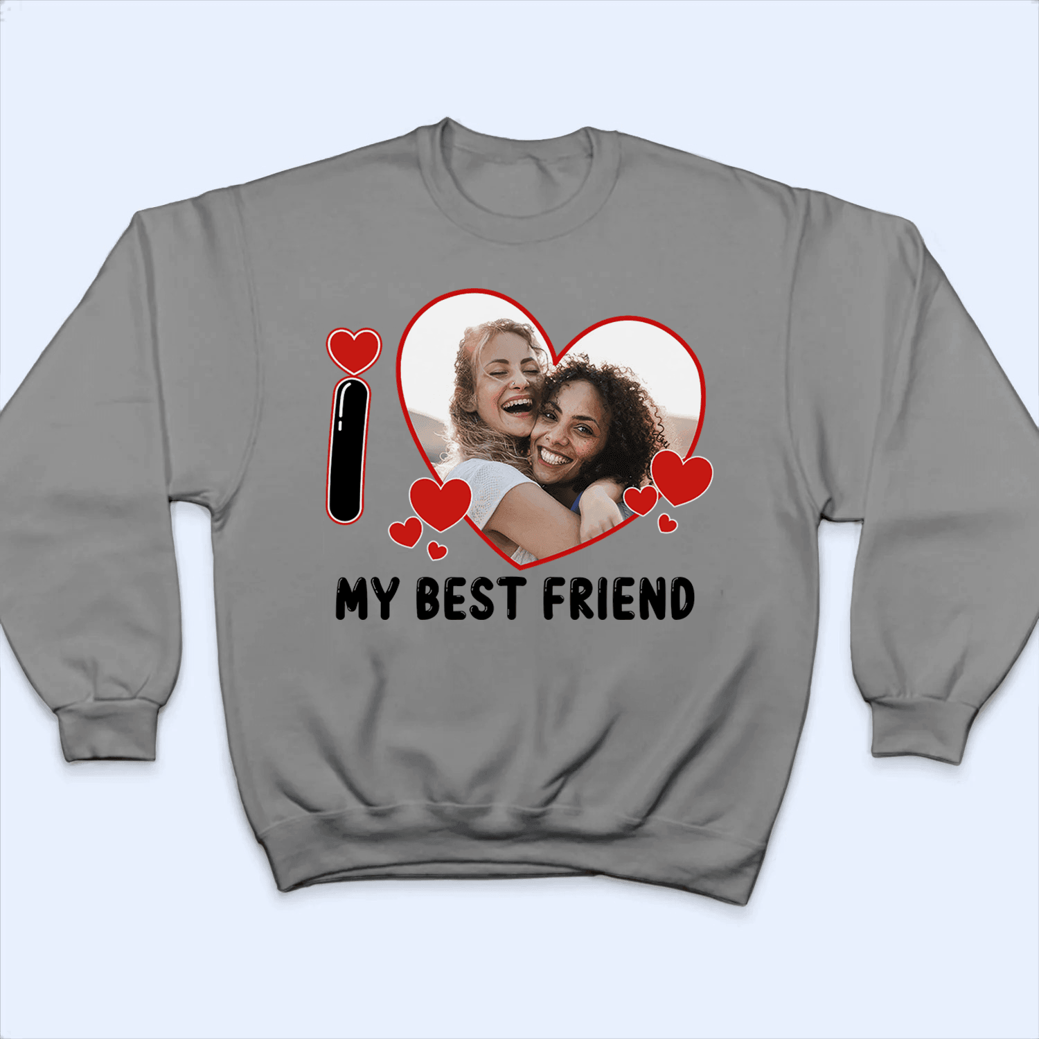 Custom Photo I Love Heart Custom Photo I Love Heart