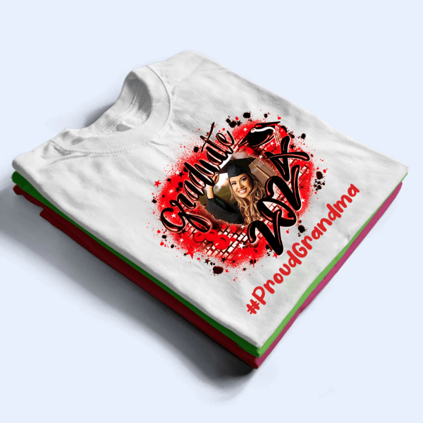 Custom Photo Proud Family Graduation 2024 Hashtag