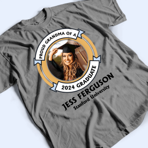 Custom Photo Proud Family of a University Graduate 3