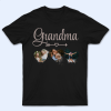 Custom Photograph Grandma and Grandchildren