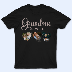 Custom Photograph Grandma and Grandchildren