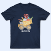 Custom Youth T Shirt, Personalized Back to School Crayon Truck