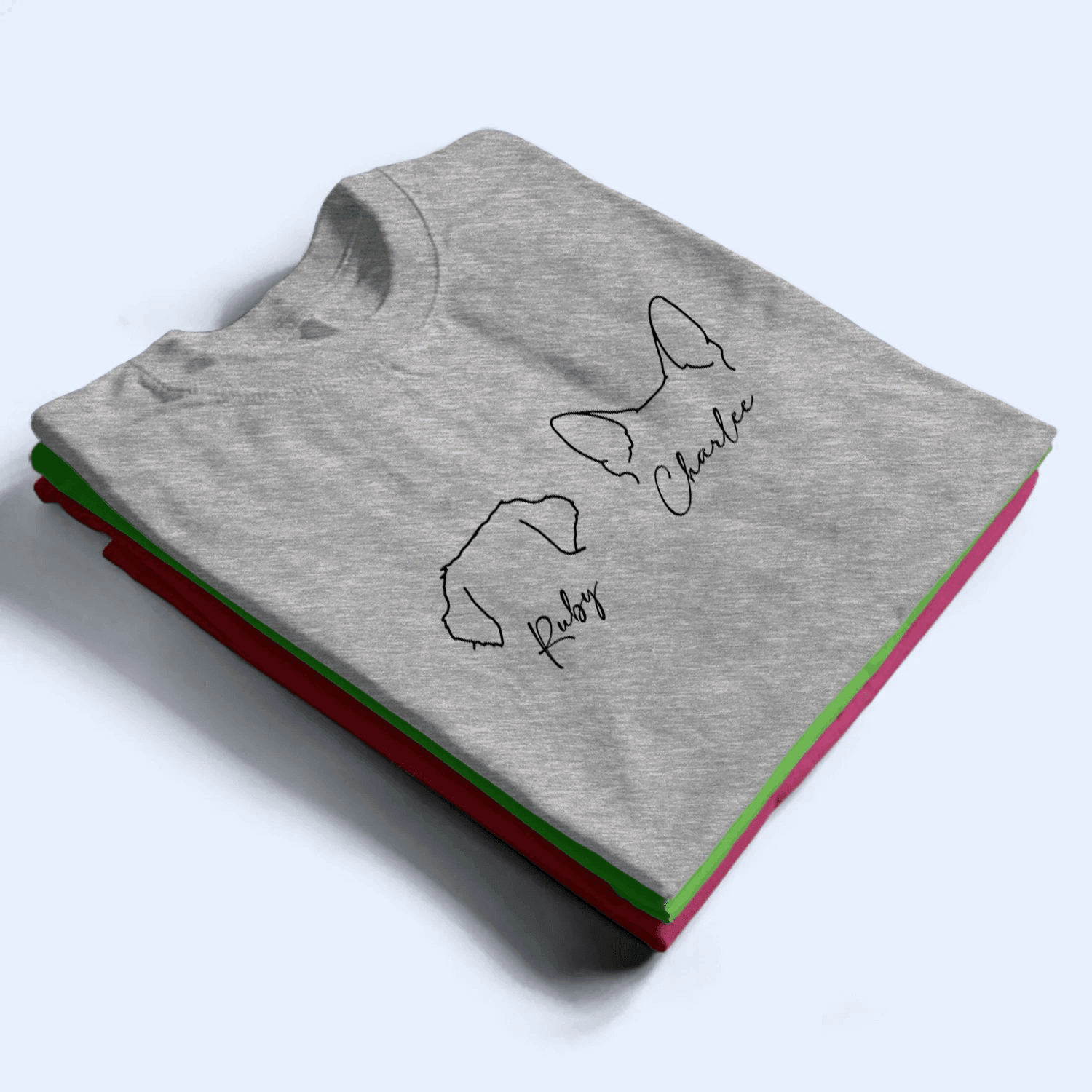 Cute Dog Ears with Names Cute Dog Ears with Names