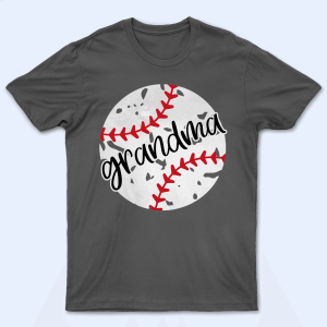 Distressed Baseball Grandma Distressed Baseball Grandma