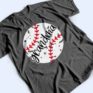 Distressed Baseball Grandma 3