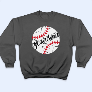 Distressed Baseball Grandma 4
