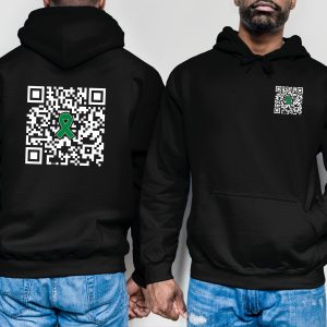 Fuck Liver Cancer QR Code Sweatshirt or  Hoodie
