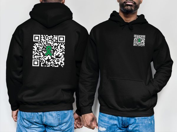 Fuck Liver Cancer QR Code Sweatshirt or  Hoodie