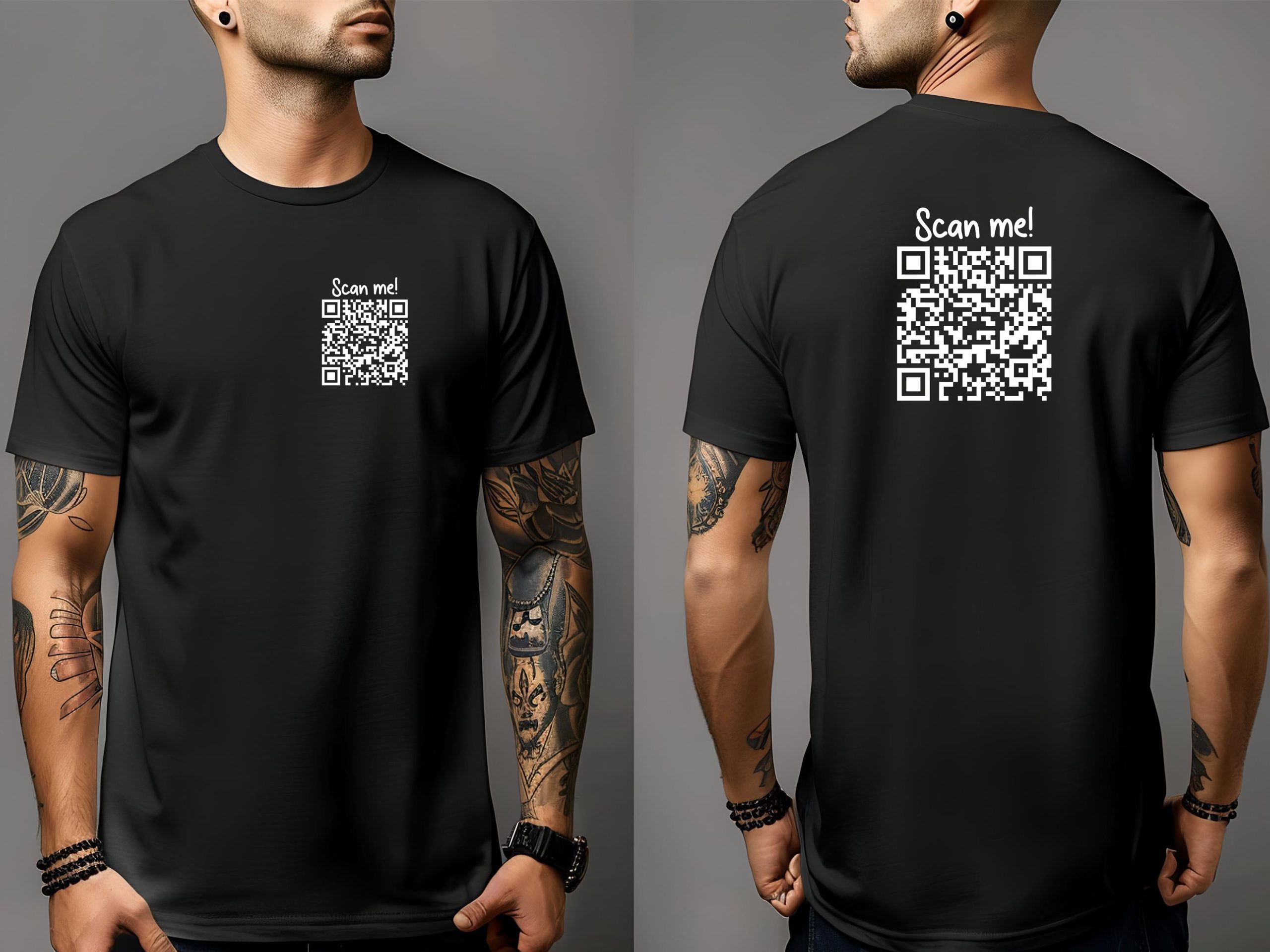 Fuck you or Fuck Off QR Code Shirt Fuck you or Fuck Off QR Code Shirt