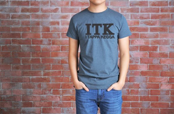 Funny College Beer Shirt, I tappa kegga shirt