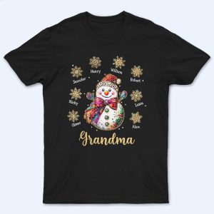 Grandma Christmas Snowman