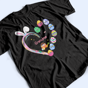 Grandma Easter Heart With Grandkids Bunny 3 Grandma Easter Heart With Grandkids Bunny 4