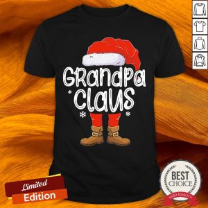 Grandpa Santa Claus Matching Christmas Family Group Xmas Shirt