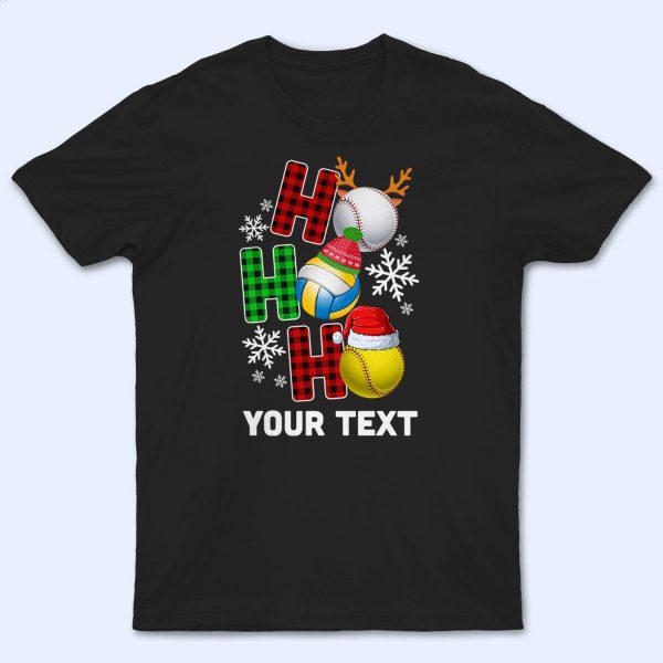 HO HO HO Christmas Sport