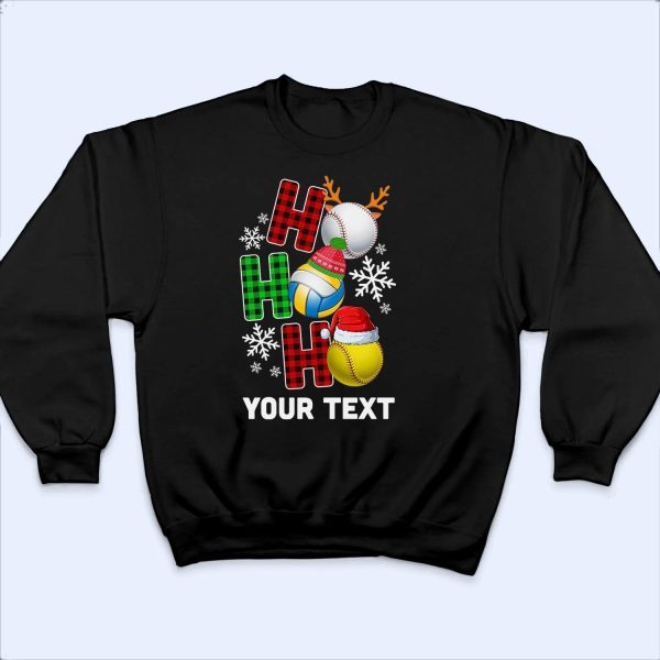 HO HO HO Christmas Sport
